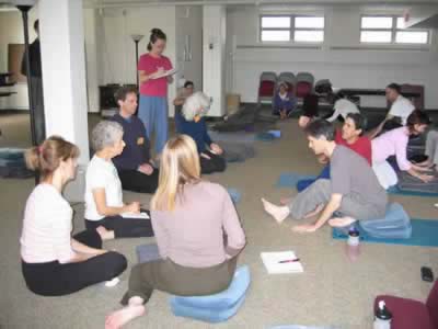 Yoga teacher training